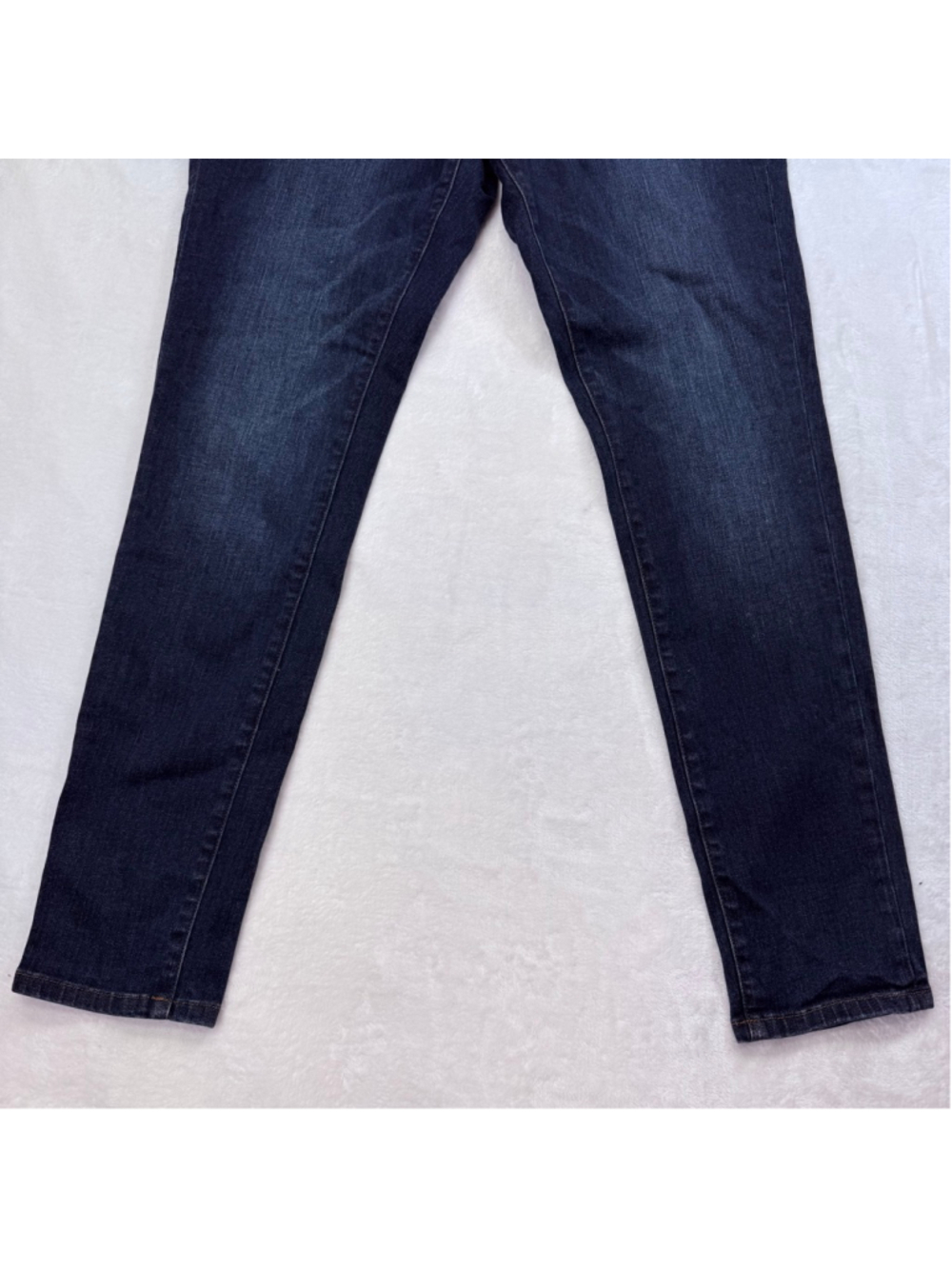 Women's LL Bean Signature Blue Skinny Jeans Size 14 - Picture 3 of 14